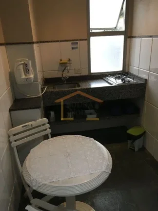Imagem Apartamento 1 dormitório,1 banheiro com box, sala dois ambientes, varanda, cozinha com armário sus...