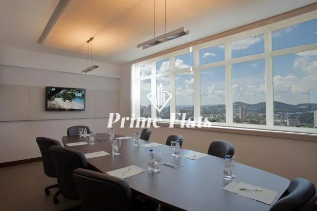 Imagem Flat disponível para venda no Quality Suites Alphaville, com 34m², 1 dormitório e 1 vaga