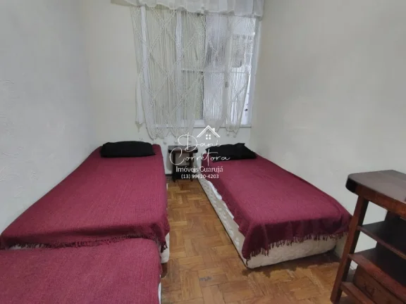 Imagem Apartamento à venda em Guarujá-SP, Pitangueiras: 2 quartos, 2 salas, 2 banheiros, 80m² de área!