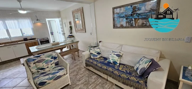Imagem Casa à venda em Juquehy, na av. da praia. 100m da praia, 2 dormitórios, 2 banheiros, 2 vagas | Juquehy Imobiliária