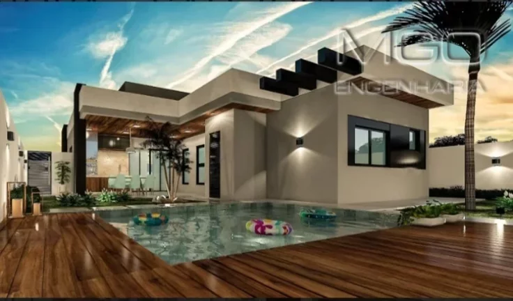 Imagem Oportunidade Maravilhosa Casa Térrea, Final de Construção – AlphaVille II