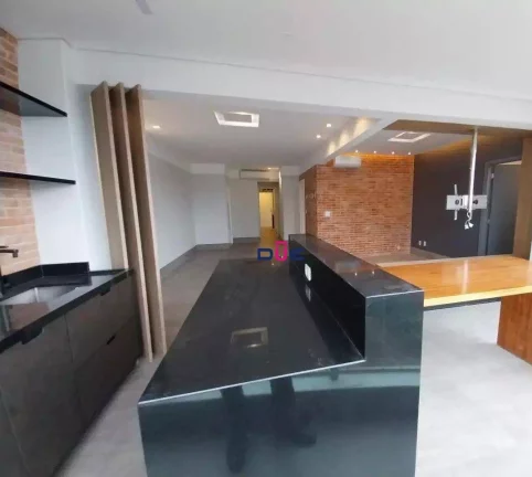 Imagem Apartamento com 3 dormitórios, 124 m² - venda por R$ 1.830.000 ou aluguel por R$ 7.900/mês - Boqueirão - Santos/SP