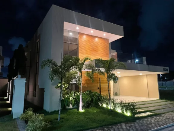 Imagem Casa em Condomínio para Venda em Natal, Candelária, 4 dormitórios, 4 suítes, 5 banheiros, 4 vagas