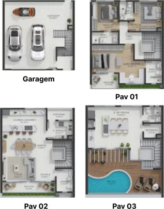 Imagem CASA RESIDENCIAL em Bombinhas - SC, Quatro Ilhas