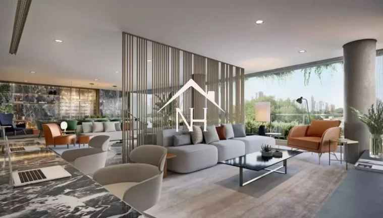 Imagem Apartamento de 322m c/4suítes (1 master), 4 vagas c/carregador p/carro elétrico,terraçogourmet brinquedoteca,piscina, fitness, lounge festas,jardim