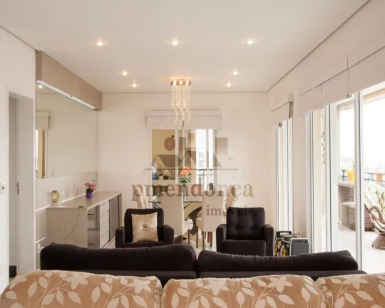 Imagem Vila Romana apartamento a venda 3 suites, 4 vagas, varanda gourmet, 223m2