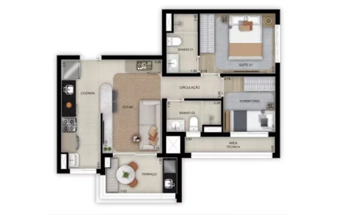Imagem Grand Club Home Spaces Alto da Boa Vista - Residencial