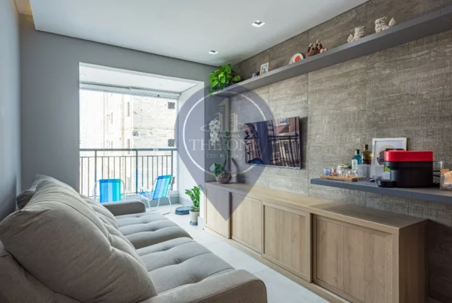 Imagem Apartamento à venda em São Paulo-SP: 1 quarto, 1 suíte, 1 sala, 2 banheiros, 1 vaga de garagem - Vila Clementino, 55m².