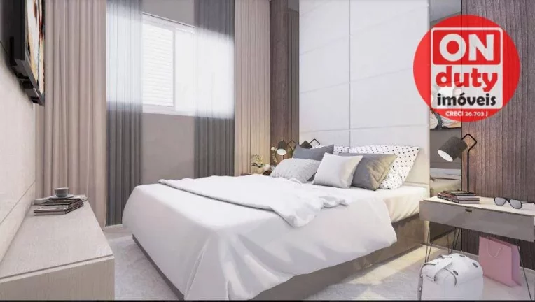 Imagem Residencial Benedito Calixto Apartamento novo com 2 dormitórios à venda, 43 m² a partir R$ 324.000 - Parque São Vicente - São Vicente/SP