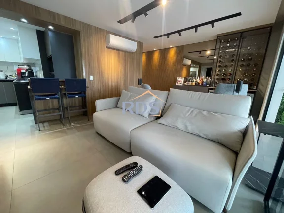 Imagem Venda de apartamento novo de113m² com 2 suítes e 2 vagas na Chácara Santo Antonio