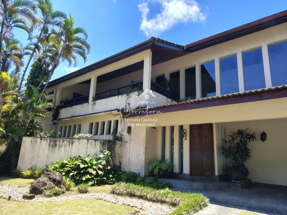 Imagem Espetacular Casa em Condomínio do Guarujá-SP - 4 Quartos, 4 Suítes, 5 Salas, 6 Vagas, 631,64m².