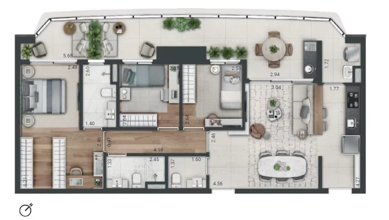 Imagem Apartamento em Real Parque - São Paulo SP