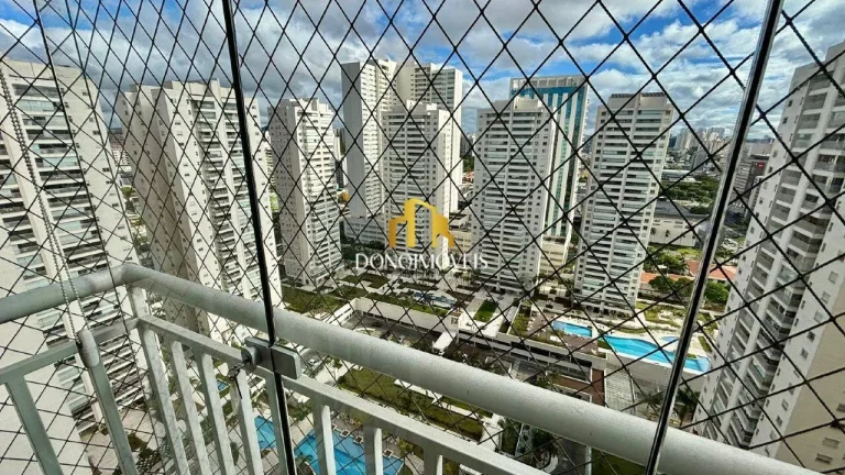 Imagem Apto venda 3 dorm vista piscina andar alto, 123m Cond Domo Life Centro SBC