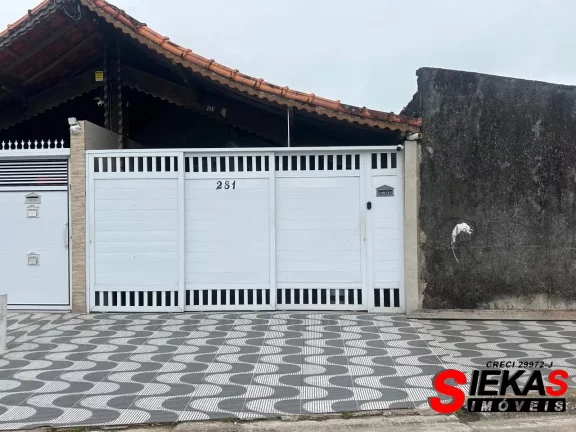 Imagem Oportunidade imperdível: Casa à venda em Praia Grande-SP, Maracanã - 2 quartos, 1 suíte, 1 sala, 2 banheiros, 2 vagas, 120 m².