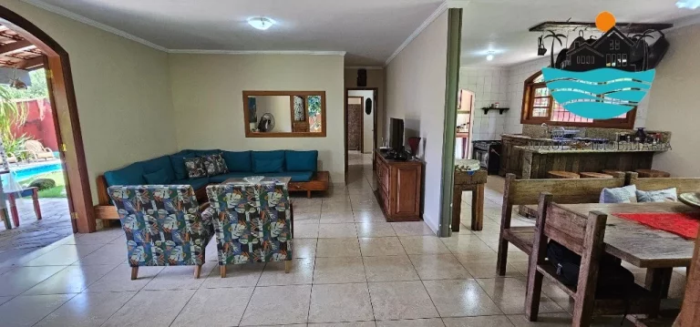 Imagem Casa para vender em Juquehy - 500m da praia com 4 dormitórios, com edícula, 150m² de área construída e 800m² de terreno | Juquehy Imobiliária