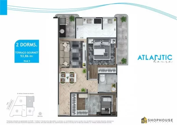 Imagem Apartamento à Venda em Maracanã, Praia Grande - SP