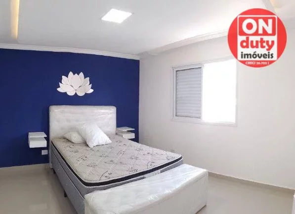 Imagem Penthouse com 3 dormitórios à venda, 134 m² por R$ 580.000,00 - Jardim Três Marias - Guarujá/SP