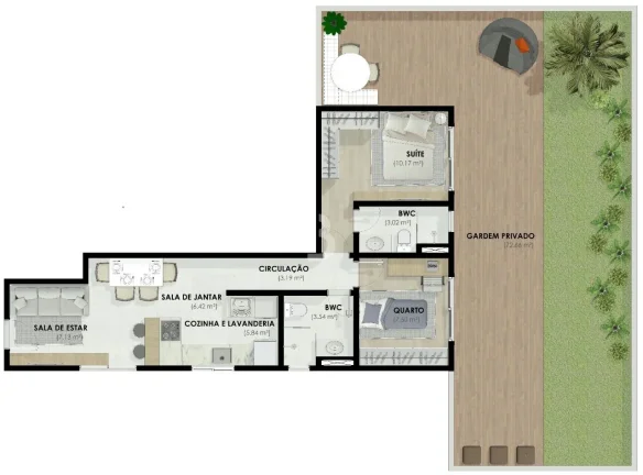 Imagem Apartamento em Bacacheri, Curitiba/PR