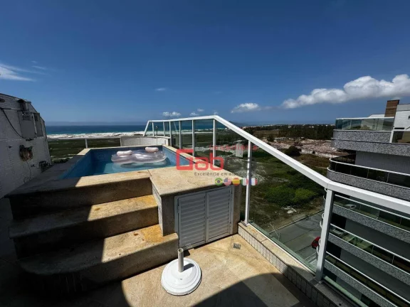 Imagem Cobertura com 4 dormitórios à venda, 248 m² por R$ 1.700.000,00 - Braga - Cabo Frio/RJ