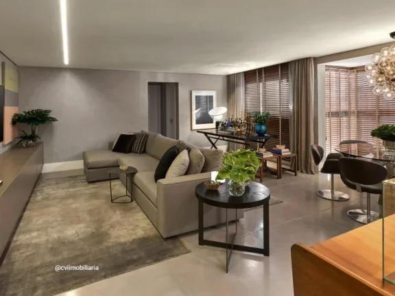 Apartamento com área total de 91,45m². A planta original era de 3 quartos, convertido em um aparta...