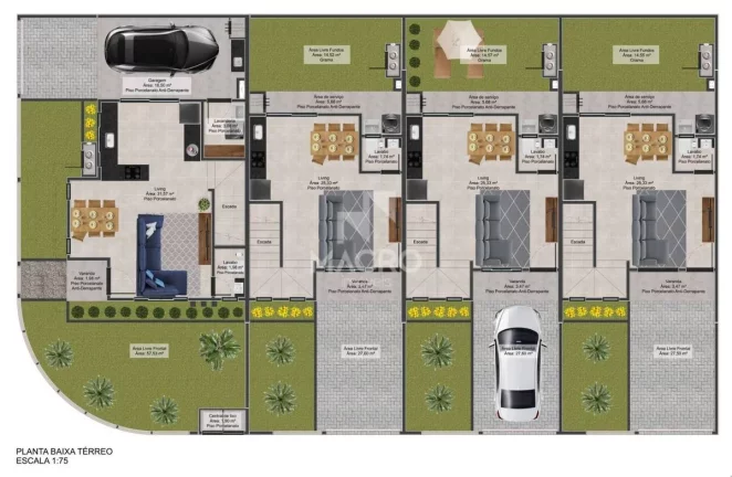 Imagem Res. Ilha de Paros | Três Rios do Norte | 2 suítes | 98m²
