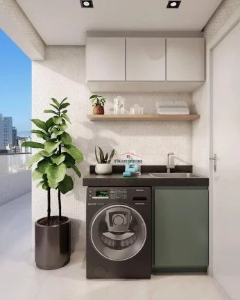Imagem Apartamento Garden com 1 dormitório à venda, 48 m² por R$ 555.475,00 - Vila Guilhermina - Praia Grande/SP