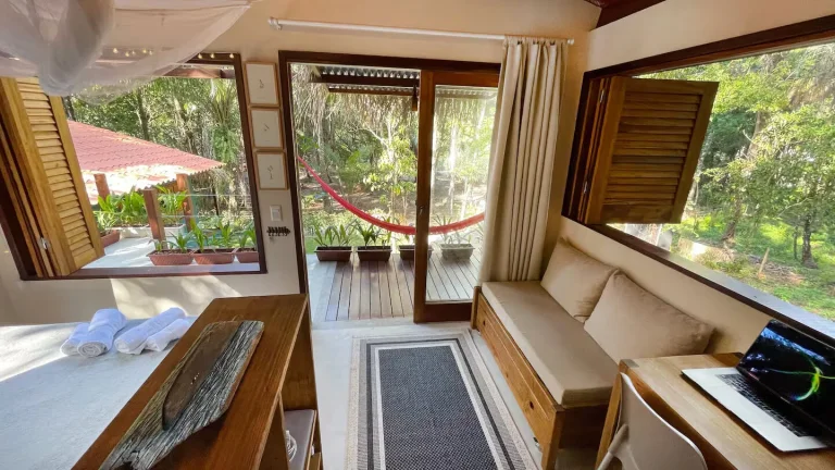 Imagem Casas para locação de temporada na ilha de Boipeba próxima do mar