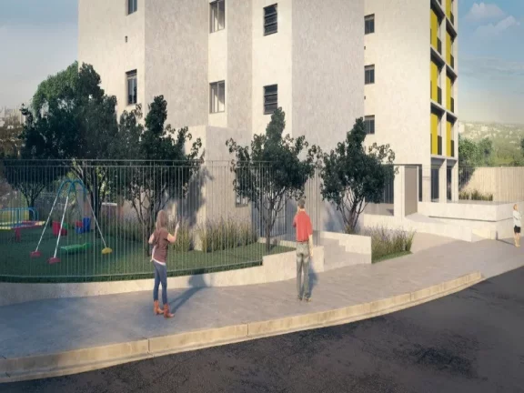 Imagem Apartamento para locação em Santo André-SP, Jardim Jamaica: 2 quartos, 1 banheiro, 1 vaga, 48m²