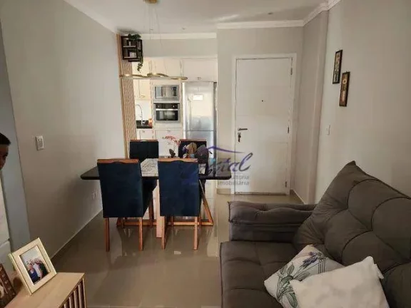 Imagem Apartamento com 2 dormitórios à venda, 76 m² por R$ 700.000,00 - Boqueirão - Praia Grande/SP