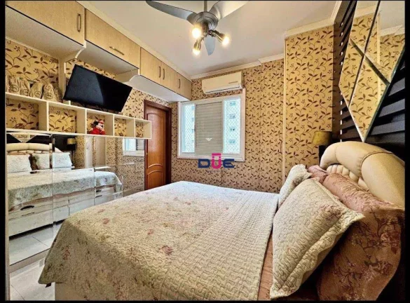 Imagem Apartamento com 3 dormitórios à venda, 118 m² por R$ 1.620.000 - Boqueirão - Santos/SP