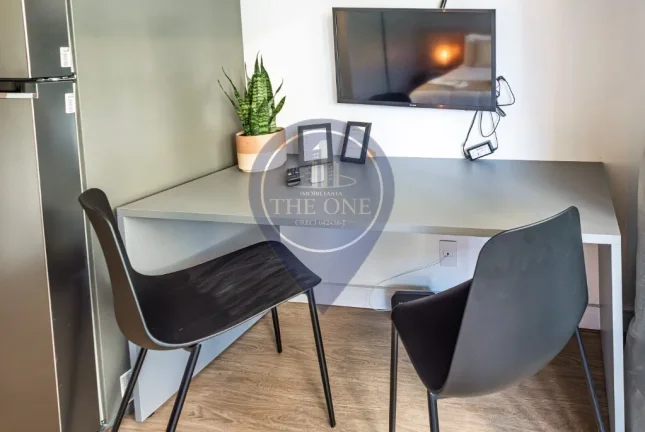Imagem Studio moderno à venda em Indianópolis, São Paulo-SP: 1 quarto, 1 suíte, 1 sala, 1 banheiro, 26m² de área.