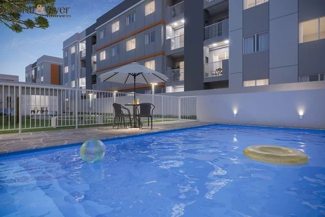 Imagem Apartamento para Venda em Pinhais, Vargem Grande, 2 dormitórios, 1 banheiro, 1 vaga