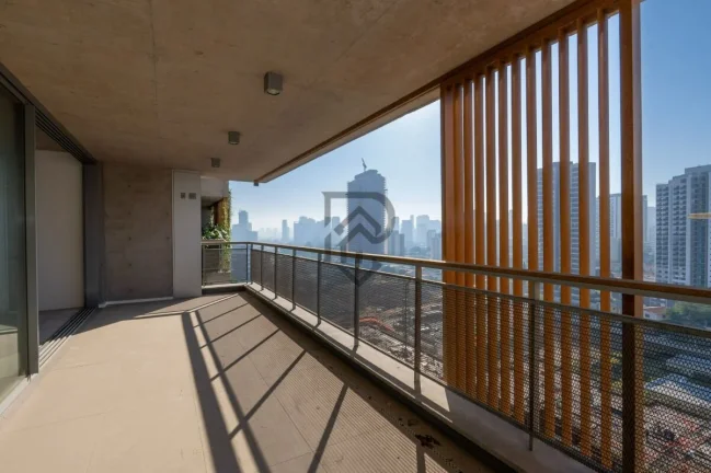 Imagem Apartamento Brooklin pronto para morar andar alto vista livre