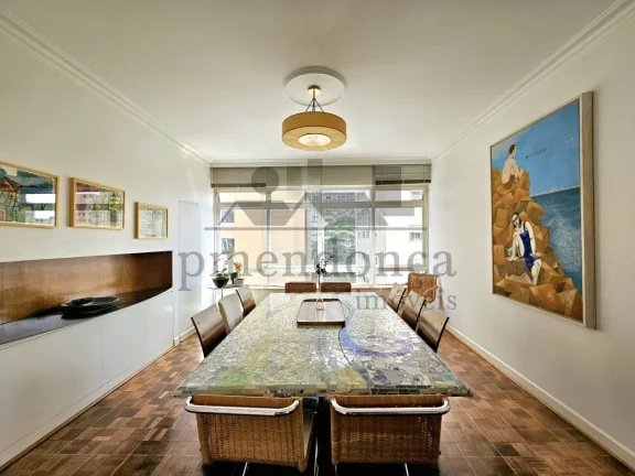 Imagem Excelente apartamento na Al Jaú com 276m², 3 quartos (2 suítes) e 2 vagas