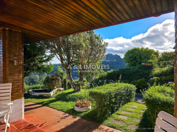 Imagem Casa Campos do Jordão - Vila Natal, arquitetura suíça, 4 dorms, lareira