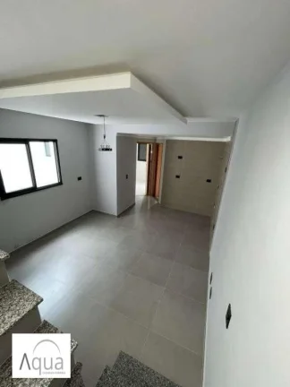 Imagem Cobertura para Venda em Santo André, Vila Scarpelli, 2 dormitórios, 1 banheiro, 2 vagas