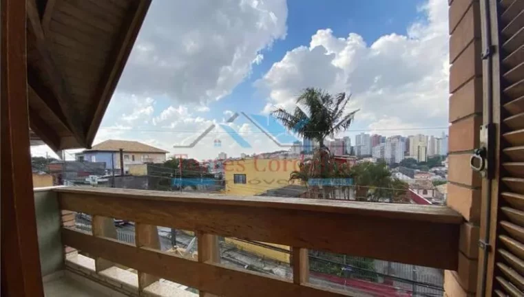 Imagem Sobrado com 3 dorm. (1 suíte) + 4 vagas - Jd. Monte Kemel