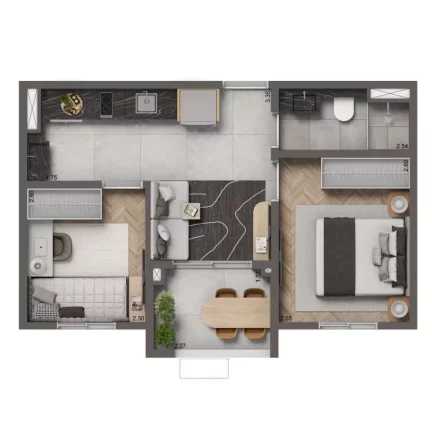 Imagem APARTAMENTO RESIDENCIAL em São Paulo - SP, Brooklin Paulista
