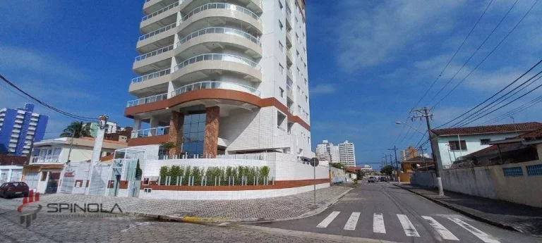 Imagem Apartamento com 2 dormitórios à venda, 67 m² por R$ 395.000,00 - Maracanã - Praia Grande/SP
