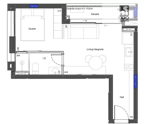 Imagem Apartamento a Venda no bairro Mercês - Curitiba, PR