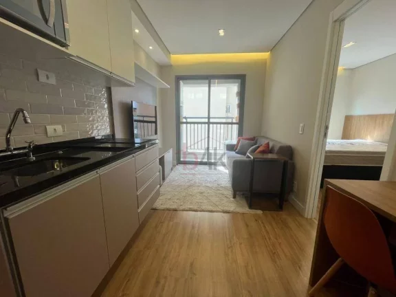 Imagem Apartamento com 1 dormitório para alugar, 29 m² por R$ 3.260/mês - Jardim Prudência - São Paulo/SP