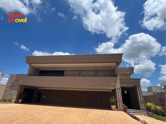 Imagem Casa de alto padrão em condomínio à venda em Jardinópolis-SP: 6 quartos, 4 suítes, 8 banheiros, 6 vagas, 842 m².