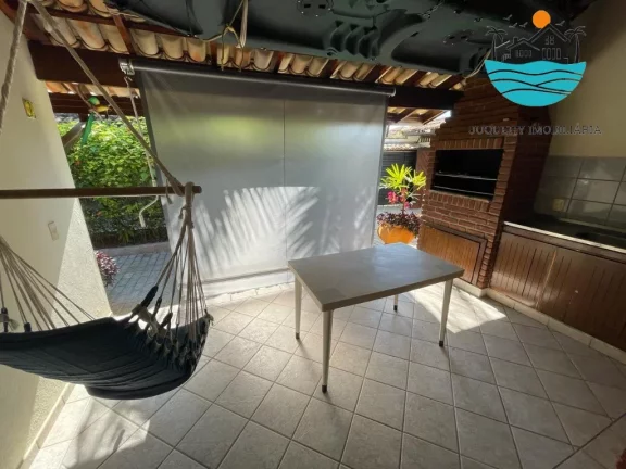 Imagem Casa Aluguel Temporada em Juquehy, max. 6 pessoas, na av. da praia. 100m da praia, 2 dormitórios, 2 banheiros, 2 vagas | Juquehy Imobiliária