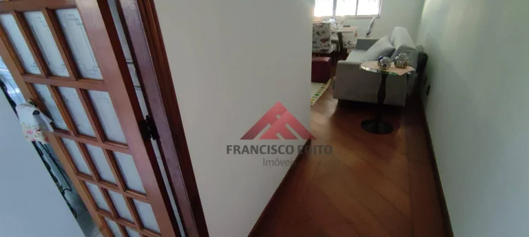 Imagem excelente apartamento com 2 quartos, dependências completas e vaga de garagem na Alameda São Boaventura