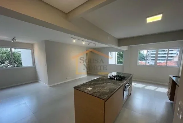 Imagem Apartamento de 80m² em Moema, totalmente reformado, com 2 dormitórios, 2 banheiros, 1 vaga de gara...
