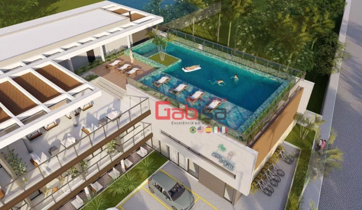 Imagem Flat com 1 dormitório à venda, 3000 m² por R$ 650.000,00 - Passagem - Cabo Frio/RJ