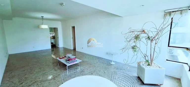 Imagem 150 m² bem distribuídos na Graça: 2 salas com varanda, 3 suítes, dependência completa e 3 vagas num