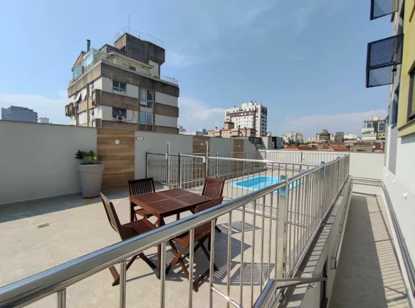 Imagem FS 277 Apto 78084-EX - Apartamento à venda no bairro Farroupilha - Porto Alegre/RS