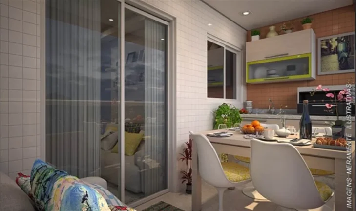 Imagem APARTAMENTO COM 57.72 m² - GUILHERMINA - PRAIA GRANDE SP