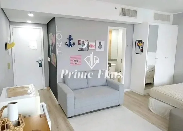 Imagem Flat disponível para venda no Hotel Slaviero Essential São Paulo Moema, com 26m², 1 dormitório e 1 vaga